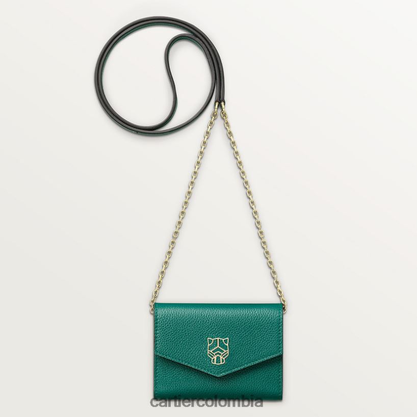 accesorios Cartier cartera mini con cadena, panthera elegante V0HXJN1067