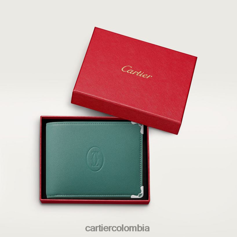 accesorios Cartier debe pequeños artículos de cuero, cartera elegante V0HXJN1206