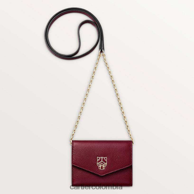 accesorios Cartier panther pequeña marroquinería, bolso cartera elegante V0HXJN1088