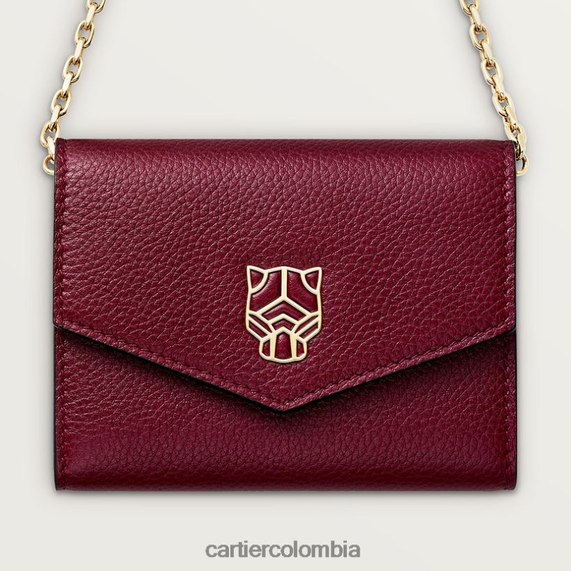 accesorios Cartier panther pequeña marroquinería, bolso cartera elegante V0HXJN1088
