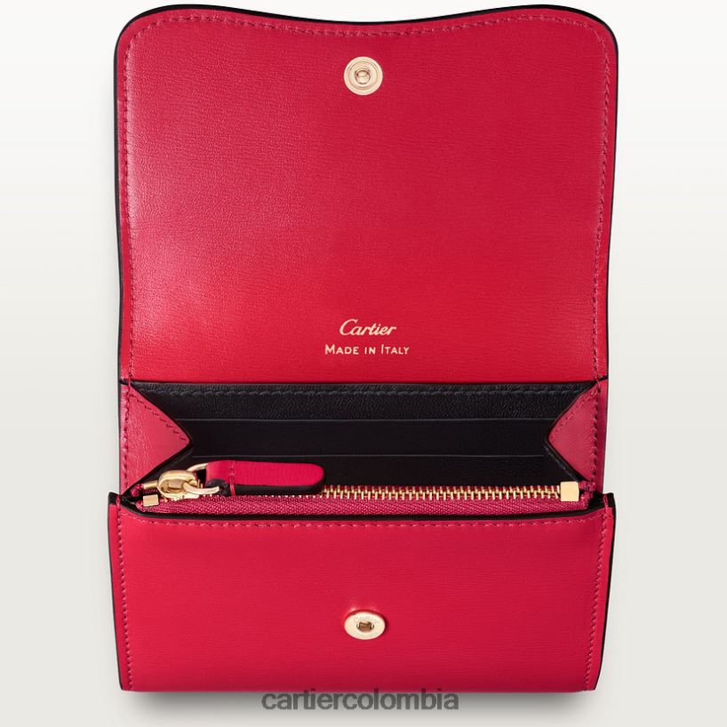 accesorios Cartier panther pequeña marroquinería, cartera compacta elegante V0HXJN1106