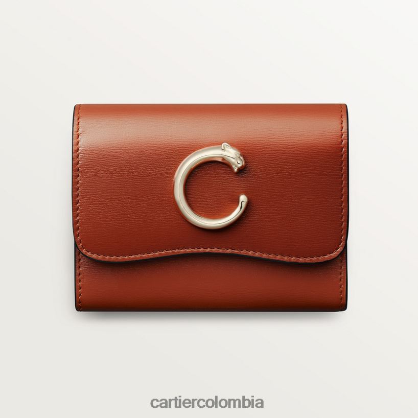 accesorios Cartier panther pequeña marroquinería, cartera compacta elegante V0HXJN1109