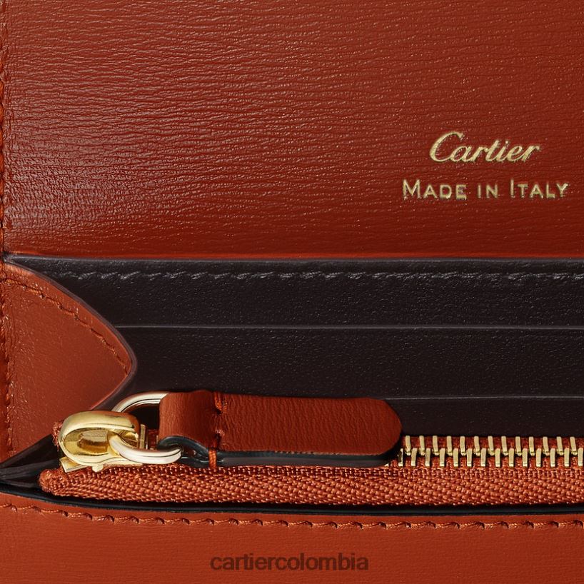 accesorios Cartier panther pequeña marroquinería, cartera compacta elegante V0HXJN1109