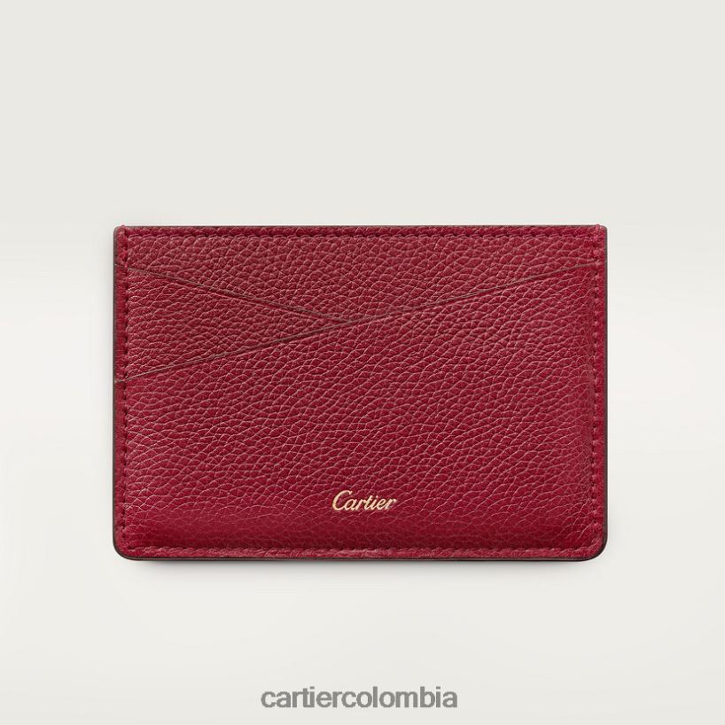 accesorios Cartier pequeña marroquinería panther, tarjetero elegante V0HXJN1073