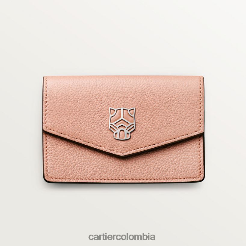 accesorios Cartier pequeña marroquinería panther, tarjetero elegante V0HXJN1125