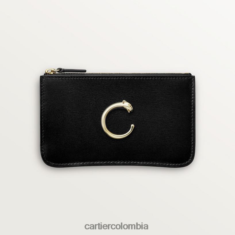 accesorios Cartier pequeña marroquinería panther, tarjetero elegante V0HXJN1146