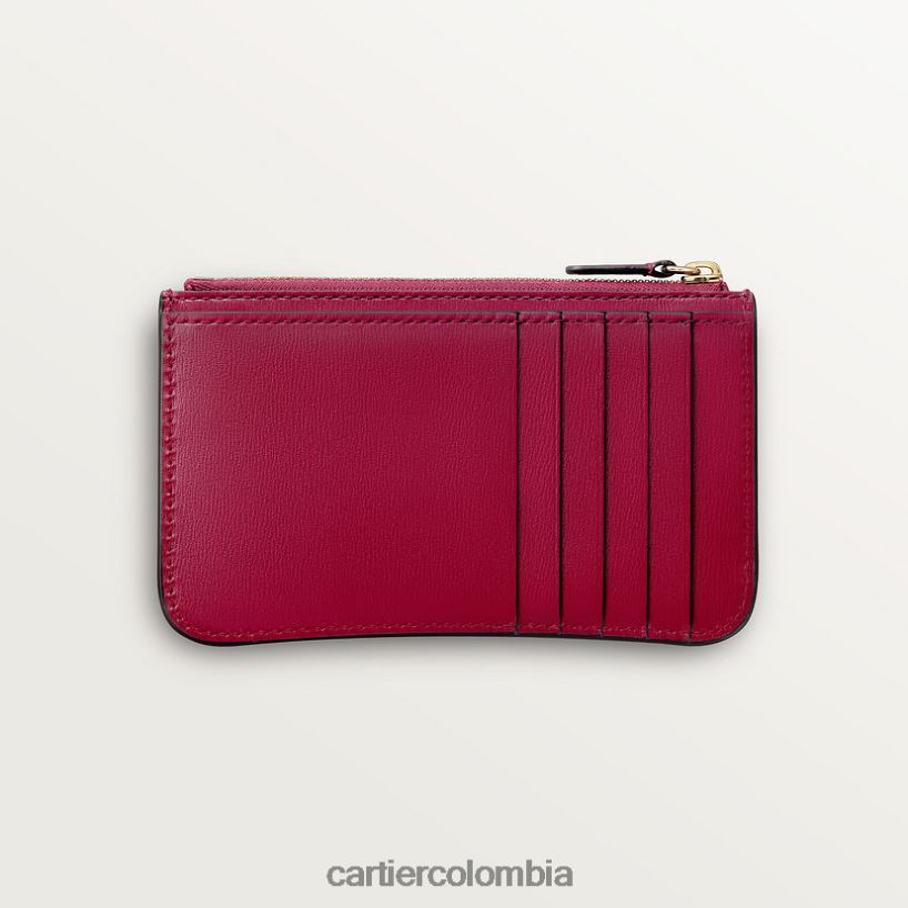 accesorios Cartier pequeña marroquinería panther, tarjetero elegante V0HXJN1160
