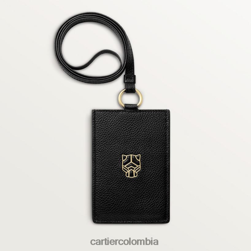 accesorios Cartier pequeña marroquinería panther, tarjetero elegante V0HXJN1272
