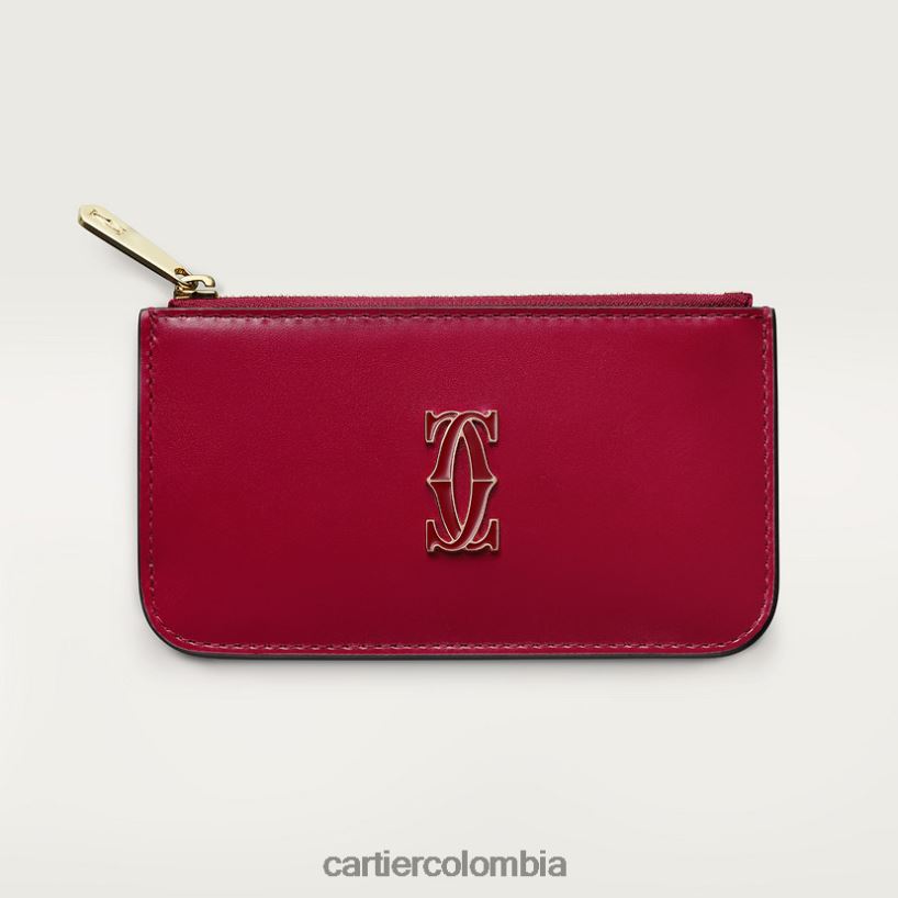 accesorios Cartier tarjetero con cremallera, doble c elegante V0HXJN1176
