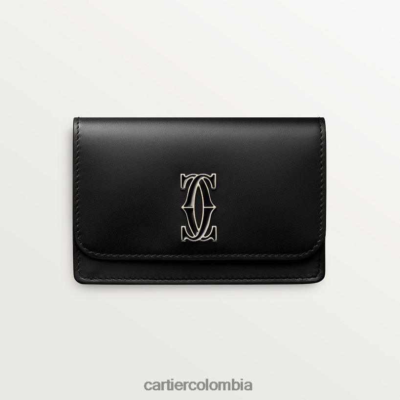 accesorios Cartier tarjetero doble c con solapa elegante V0HXJN1170