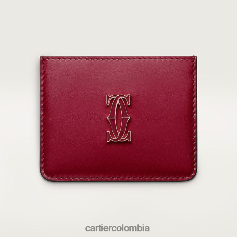 accesorios Cartier tarjetero sencillo, doble c elegante V0HXJN1172