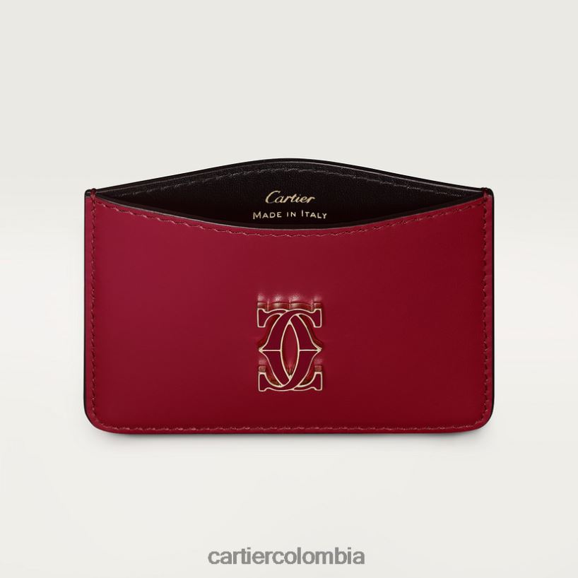 accesorios Cartier tarjetero sencillo, doble c elegante V0HXJN1172