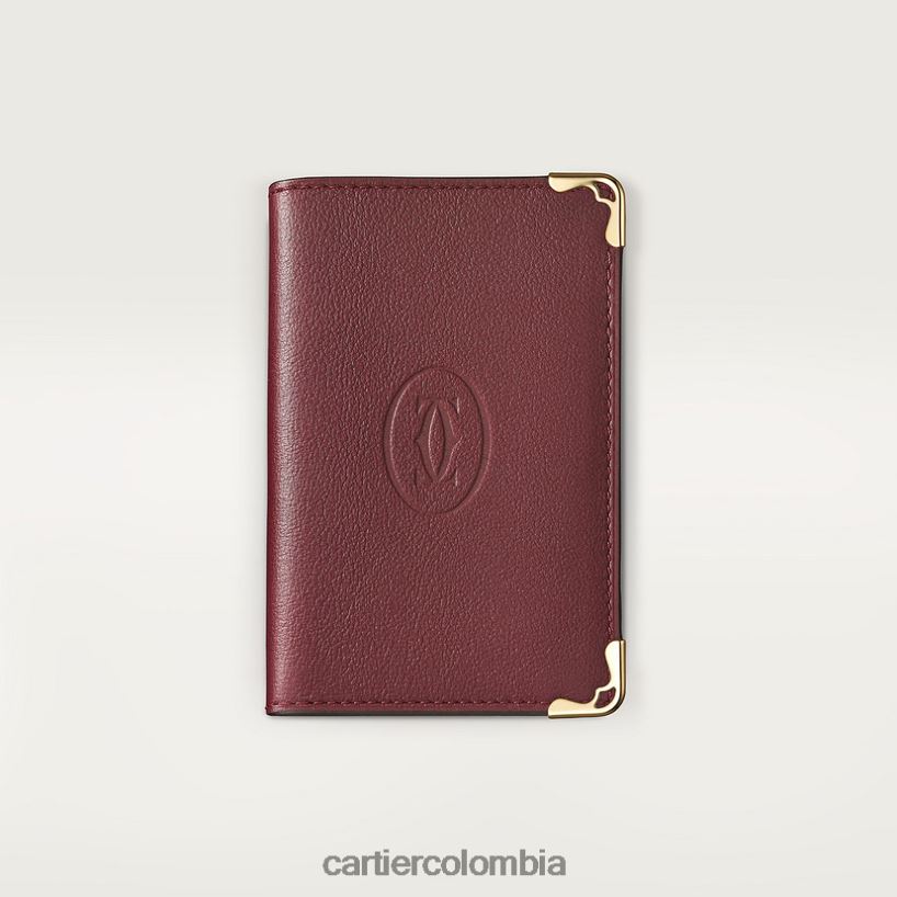 accesorios Cartier titular de la tarjeta, debe elegante V0HXJN1199
