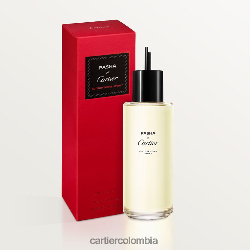 accesorios Cartier Recambio eau de toilette pasha edition noire sport 200 ml elegante V0HXJN1819