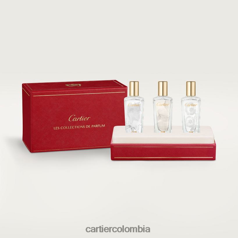 accesorios Cartier les epures de parfum - set de regalo pure rose, pur muguet, pure magnolia, 3 x 15 ml elegante V0HXJN1848