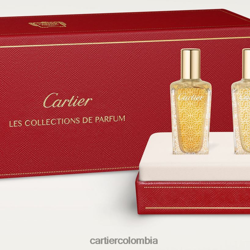 accesorios Cartier les heures voyageuses - oud radieux, oud & musc, oud & pink, oud & amber, oud & santal, oud & oud set de regalo, 6 x 15 ml elegante V0HXJN1849