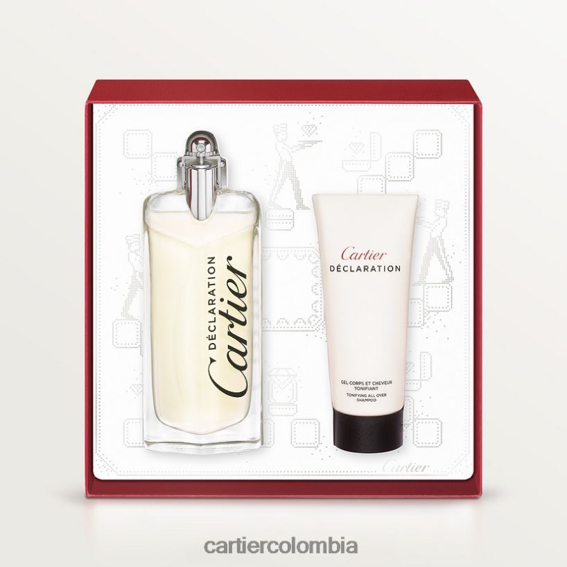 accesorios Cartier declaración set de regalo eau de toilette 100 ml con gel de ducha 100 ml elegante V0HXJN1804