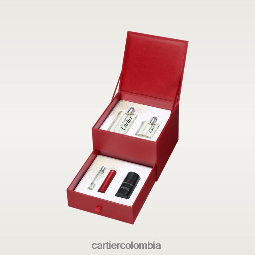 accesorios Cartier set de regalo eau de toilette declaración elegante V0HXJN1845