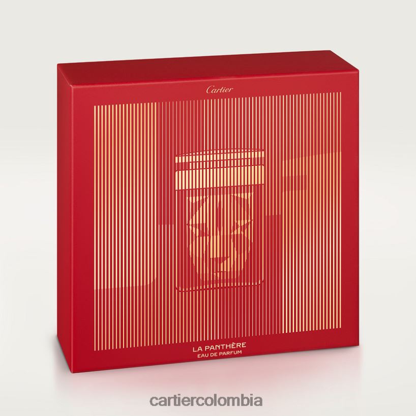 accesorios Cartier Set de regalo la panthere con eau de parfum 75 ml, spray bolso 10 ml y loción corporal perfumada 100 ml. elegante V0HXJN1833