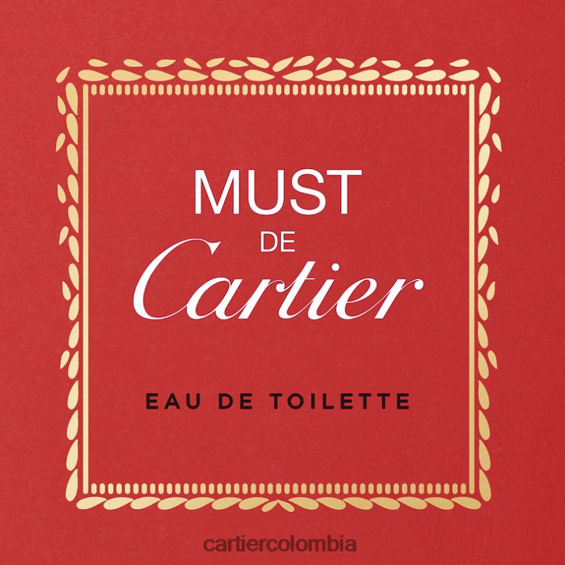 accesorios Cartier debe eau de toilette elegante V0HXJN1797
