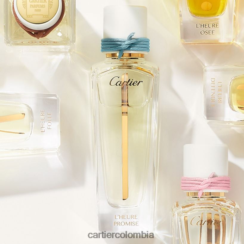 accesorios Cartier heure promesa les heures de parfum eau de toilette 75 ml elegante V0HXJN1884