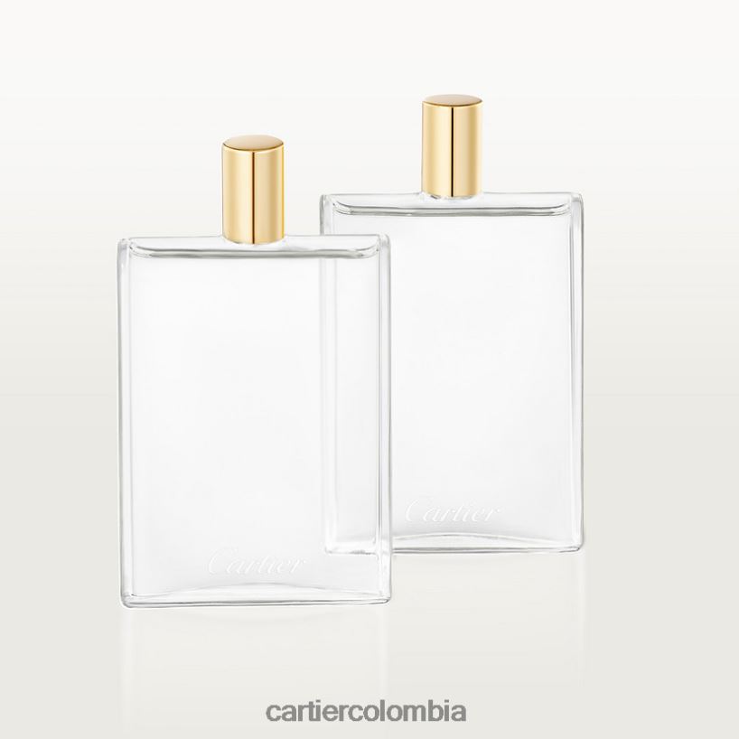 accesorios Cartier les necessaires a parfum pure rose eau de toilette recambio pack 2x30 ml elegante V0HXJN1897