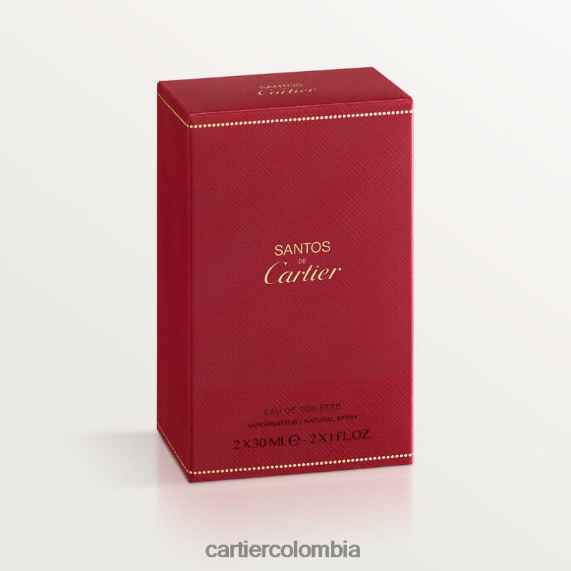 accesorios Cartier les necessaires a parfum santos eau de toilette pack recambio 2x30 ml elegante V0HXJN1857