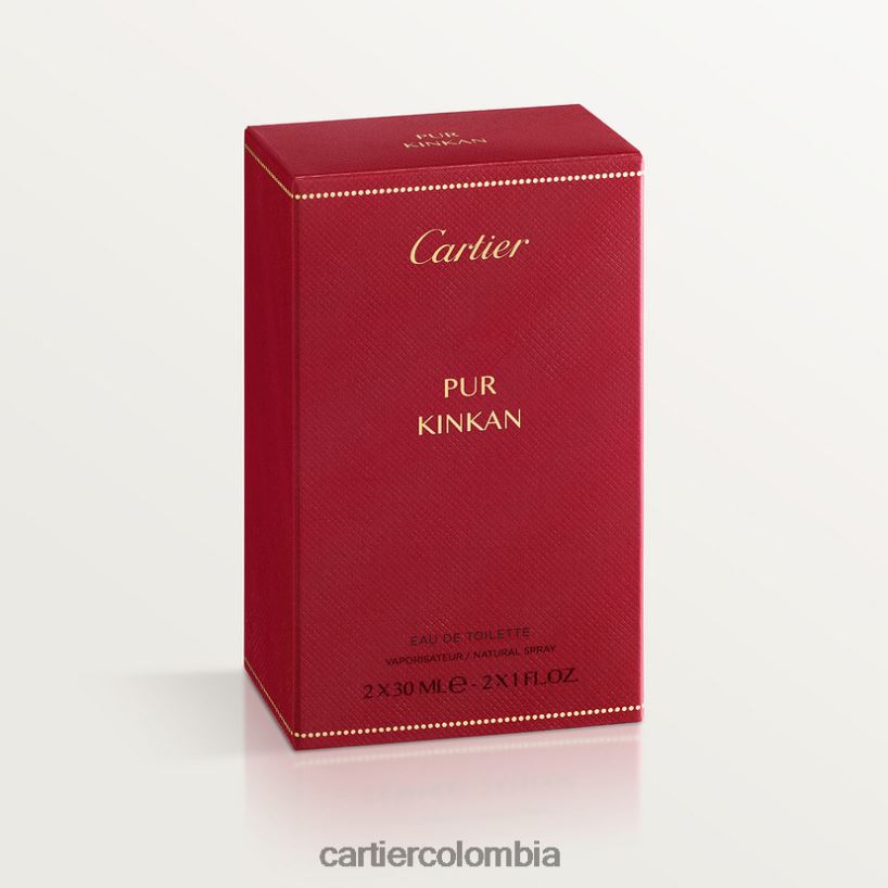 accesorios Cartier pur kinkan eau de toilette recambio pack 2x30 ml elegante V0HXJN1891
