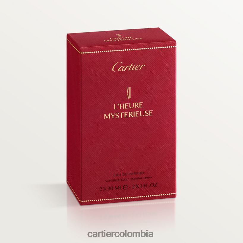 accesorios Cartier xii l'heure mysterieuse eau de parfum pack recarga 2x30 ml elegante V0HXJN1883