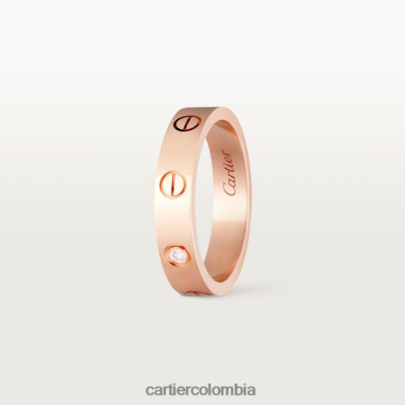 joyería Cartier alianza de boda amor, 1 diamante oro rosa V0HXJN15