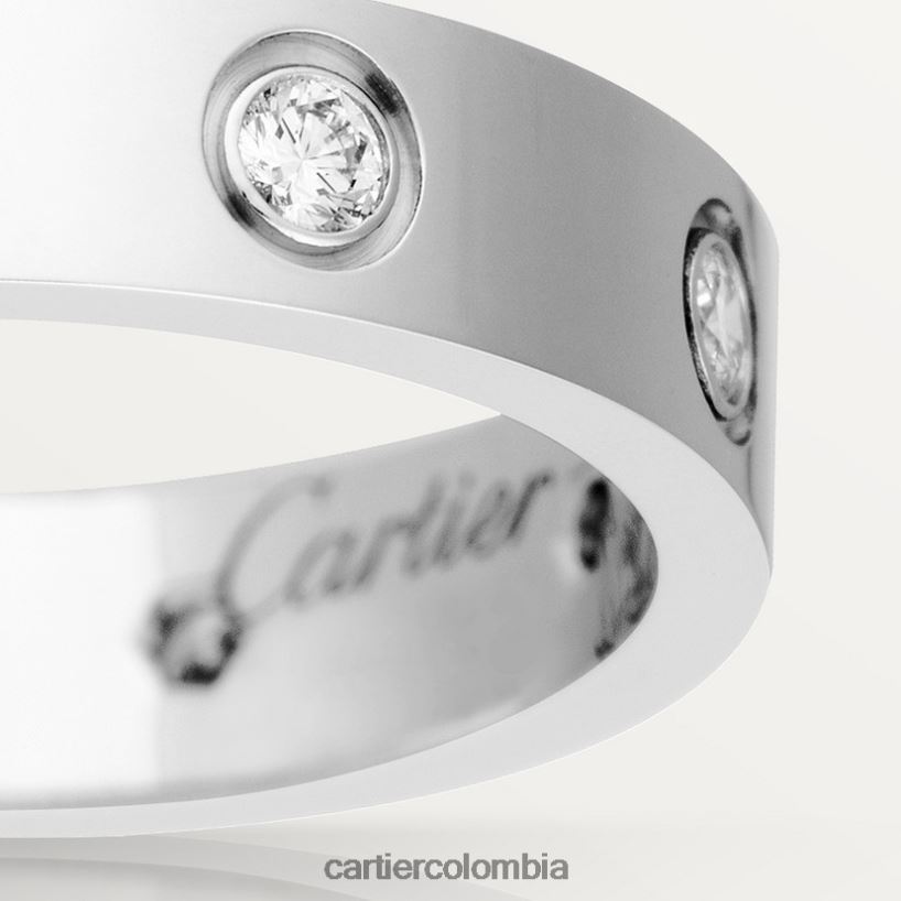 joyería Cartier alianza de boda amor, 8 diamantes Oro blanco V0HXJN26