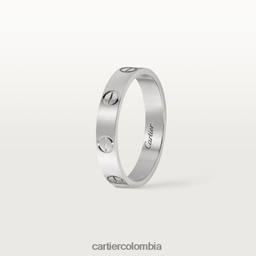 joyería Cartier amor alianza de boda Oro blanco V0HXJN2