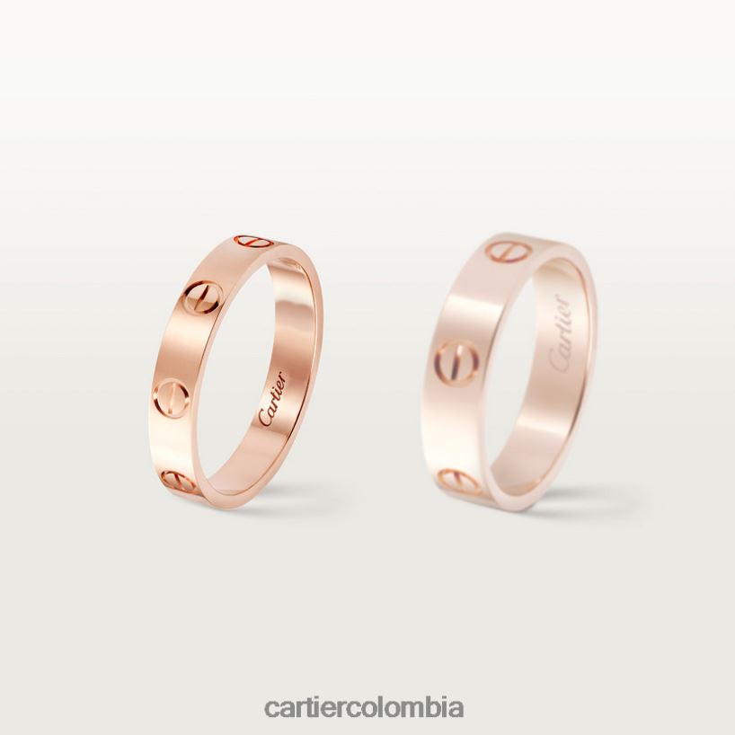 joyería Cartier amor alianza de boda oro rosa V0HXJN3