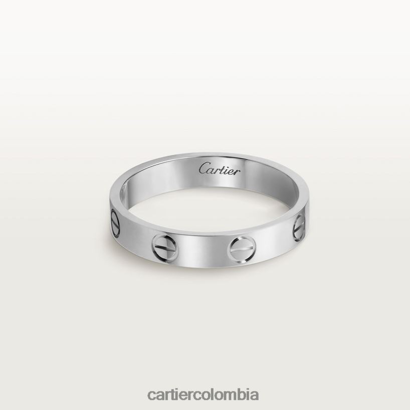 joyería Cartier amor alianza de boda platino V0HXJN21