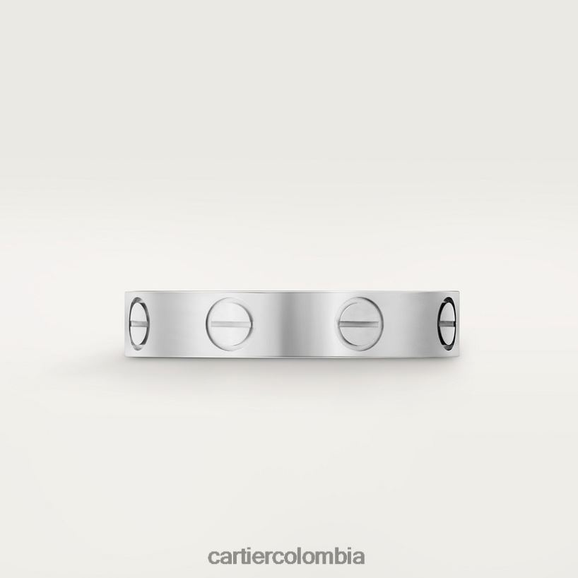 joyería Cartier amor alianza de boda platino V0HXJN21