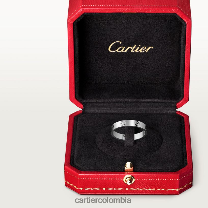 joyería Cartier amor alianza de boda platino V0HXJN21