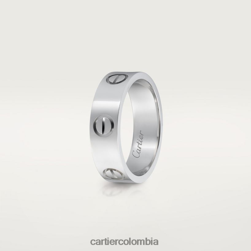 joyería Cartier anillo de amor platino V0HXJN22