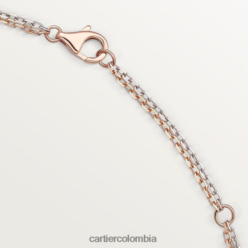 joyería Cartier collar de amor, 6 diamantes Oro blanco V0HXJN391