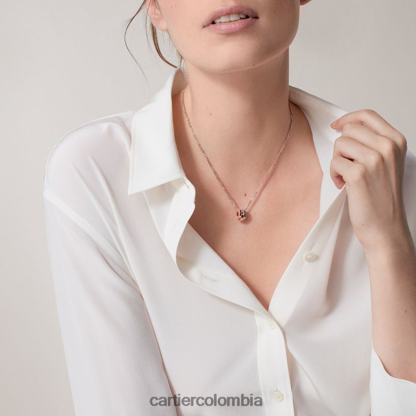 joyería Cartier collar de amor, 6 diamantes Oro blanco V0HXJN391