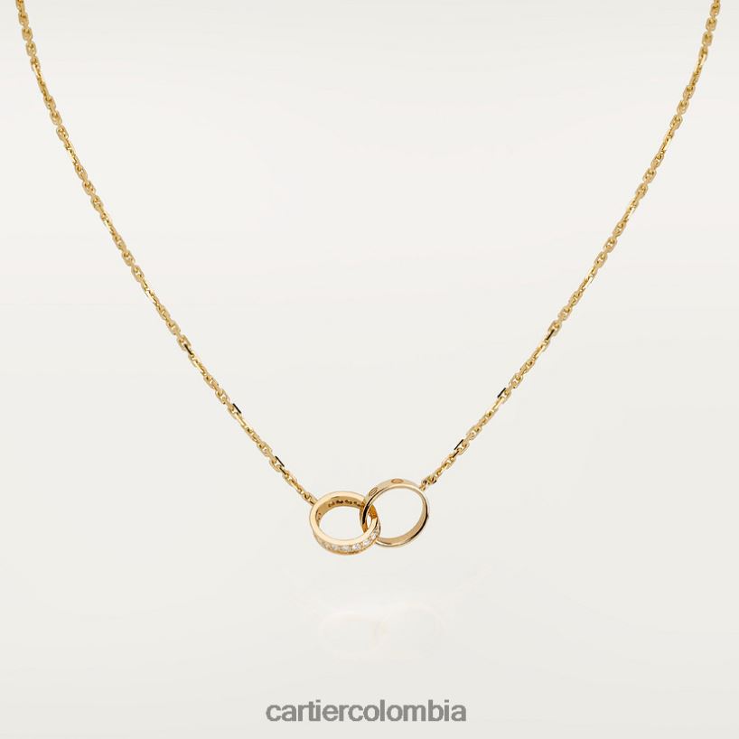 joyería Cartier collar de amor, diamantes oro amarillo V0HXJN393