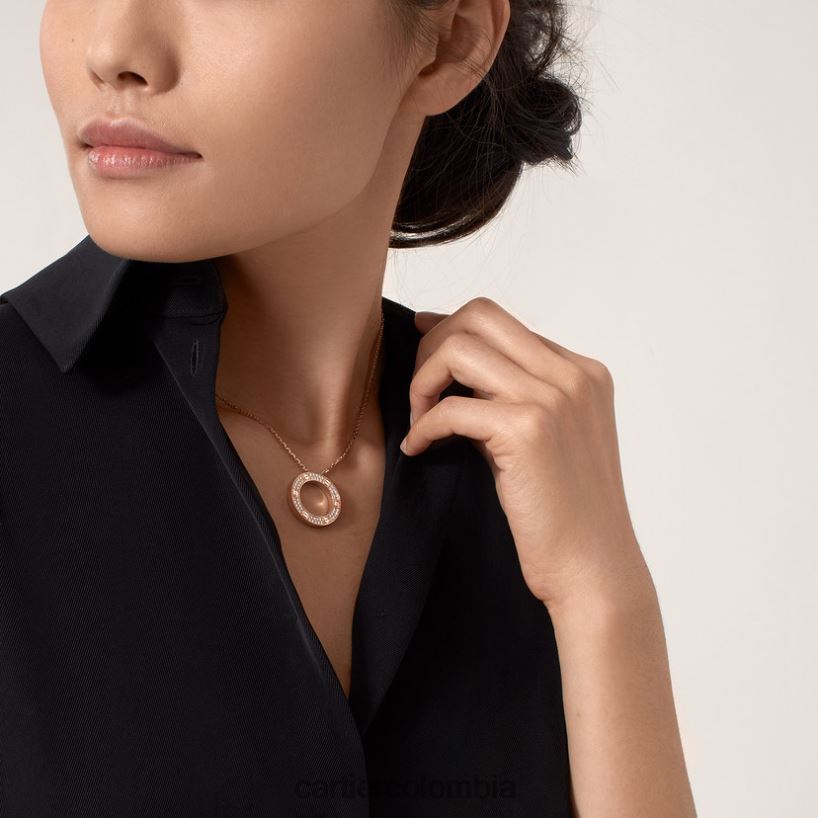 joyería Cartier collar de amor oro rosa V0HXJN377