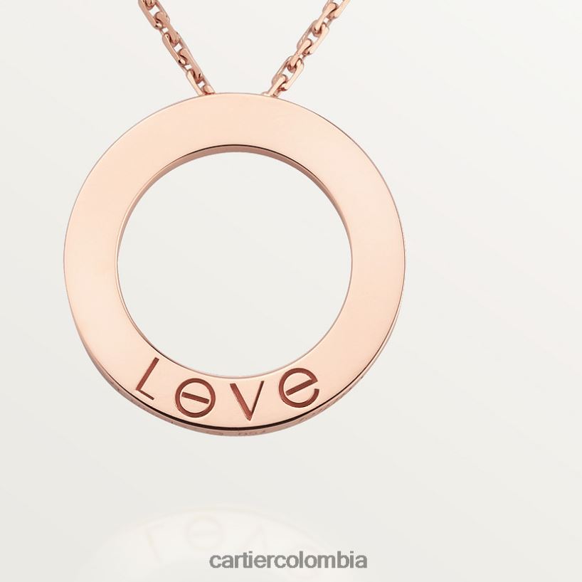 joyería Cartier collar de amor oro rosa V0HXJN389