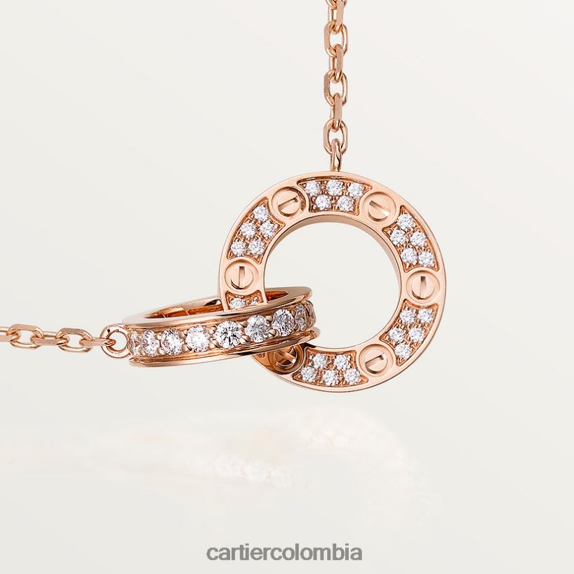 joyería Cartier collar de amor oro rosa V0HXJN395
