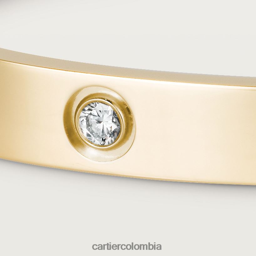 joyería Cartier pulsera de amor, 10 diamantes oro amarillo V0HXJN165