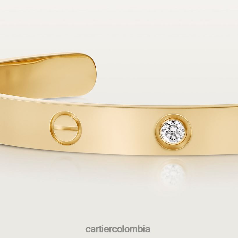 joyería Cartier pulsera de amor, 1 diamante oro amarillo V0HXJN191