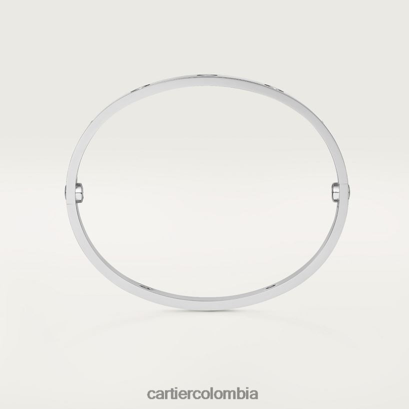 joyería Cartier pulsera de amor, 4 diamantes Oro blanco V0HXJN163