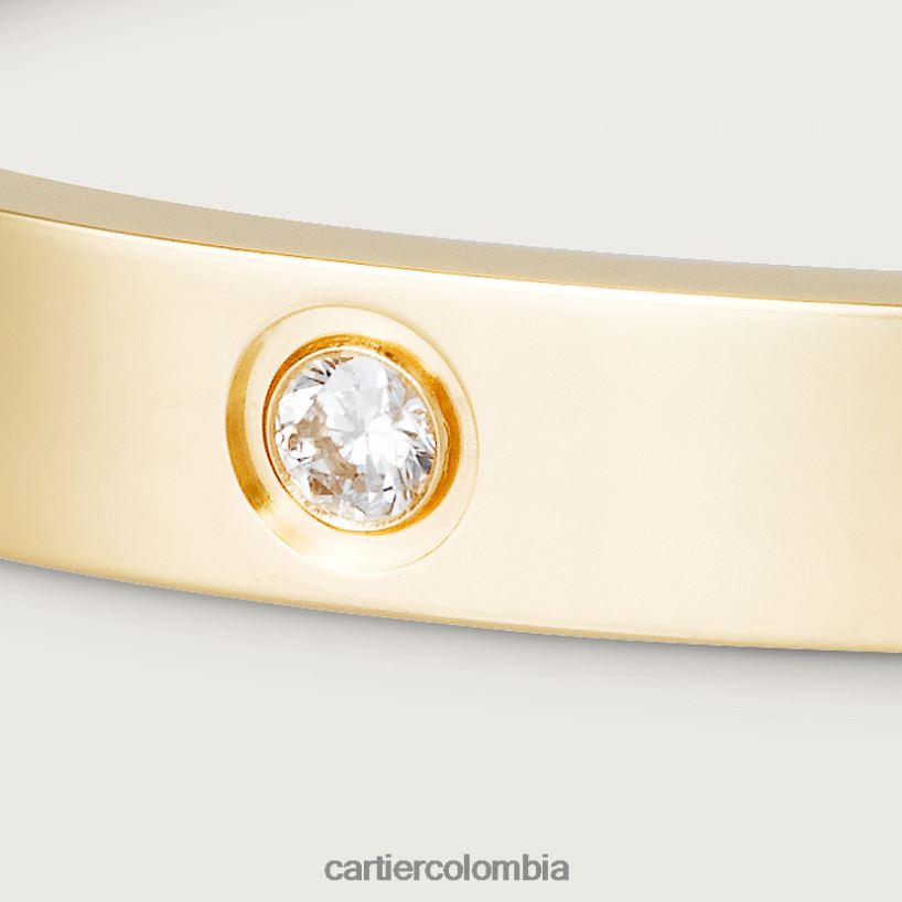 joyería Cartier pulsera de amor, 4 diamantes oro amarillo V0HXJN164