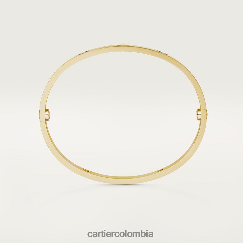 joyería Cartier pulsera de amor, 4 diamantes oro amarillo V0HXJN164