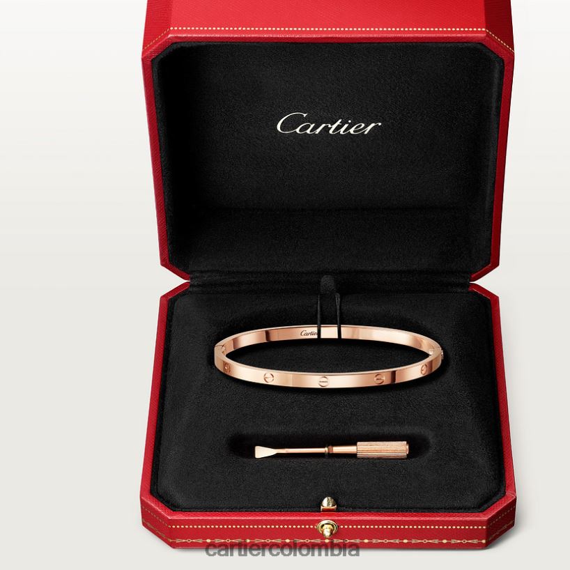 joyería Cartier pulsera de amor, modelo pequeño oro rosa V0HXJN166