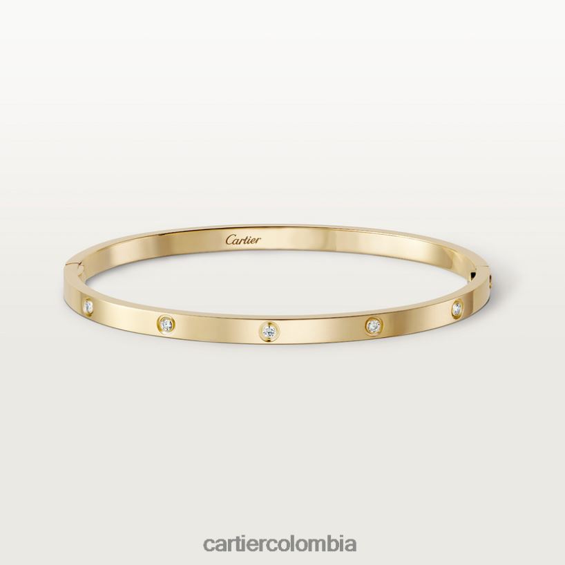 joyería Cartier pulsera love, modelo pequeño, 10 diamantes oro amarillo V0HXJN182
